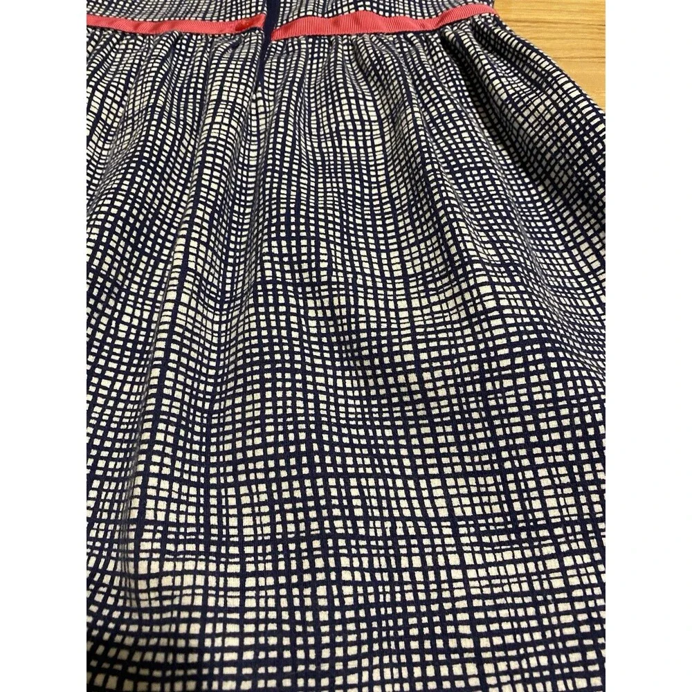 Gymboree Girl 8 Dress Sleeveless With Bow Button Closure